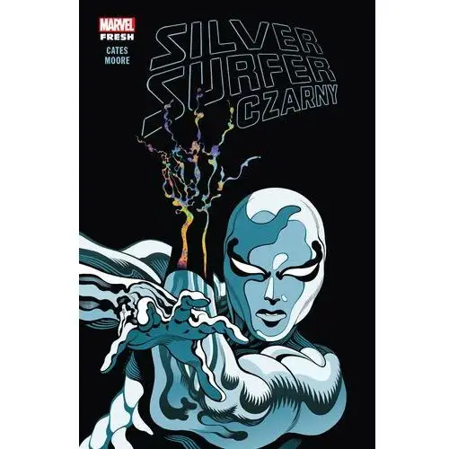 Czarny. Silver Surfer