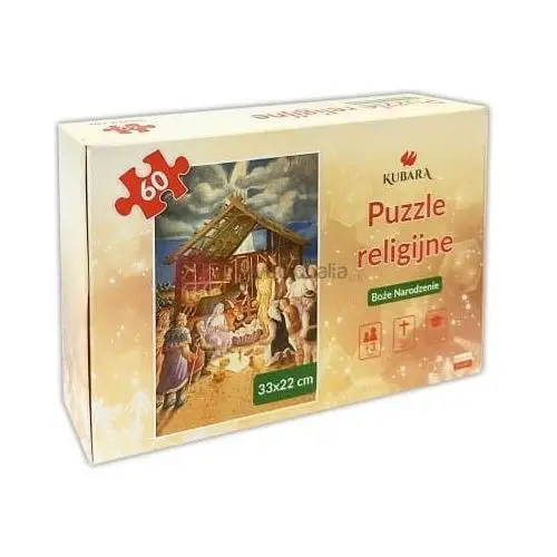 Puzzle religijne - Boże Narodzenie - 60 części