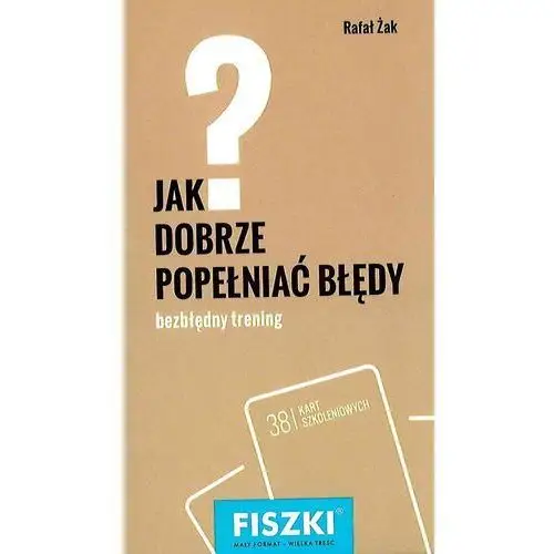 Fiszki. jak dobrze popełniać błędy? Cztery głowy