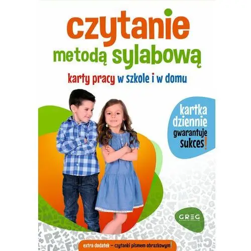 Czytanie metodą sylabową. Karty pracy w szkole i w domu