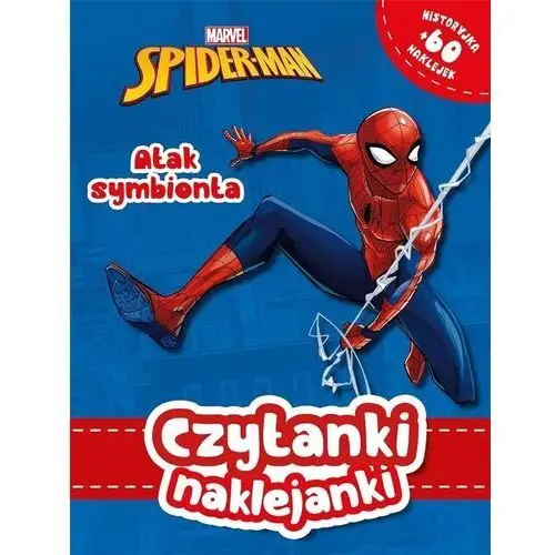 Czytanki naklejanki. Atak symbionta. Marvel Spider-Man