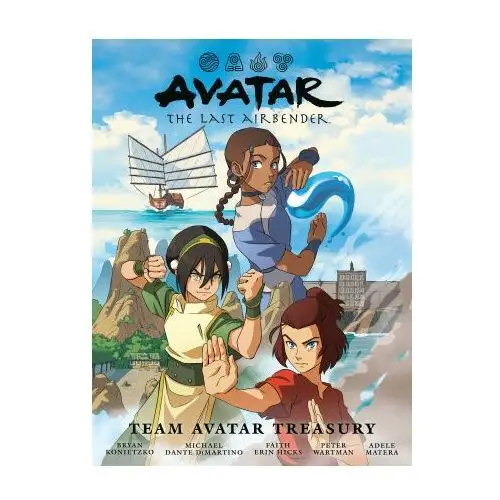 Dark horse comics Avatar: the last airbender-team avatar treasury library edition