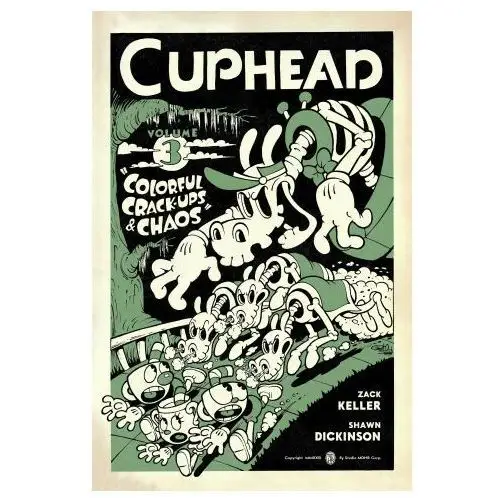 Dark horse comics Cuphead volume 3: colorful crack-ups & chaos