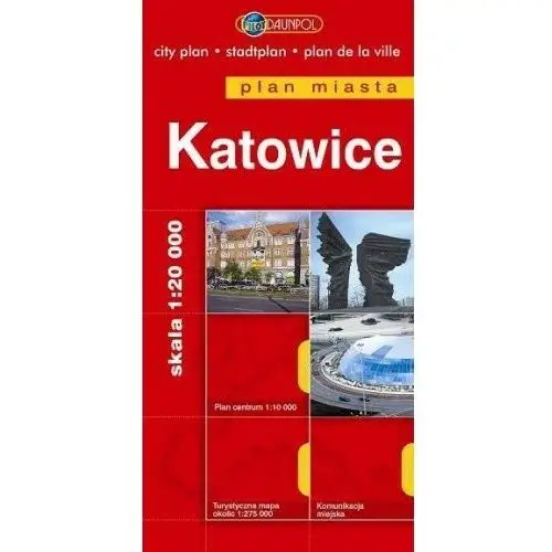 Daunpol Plan miasta. katowice