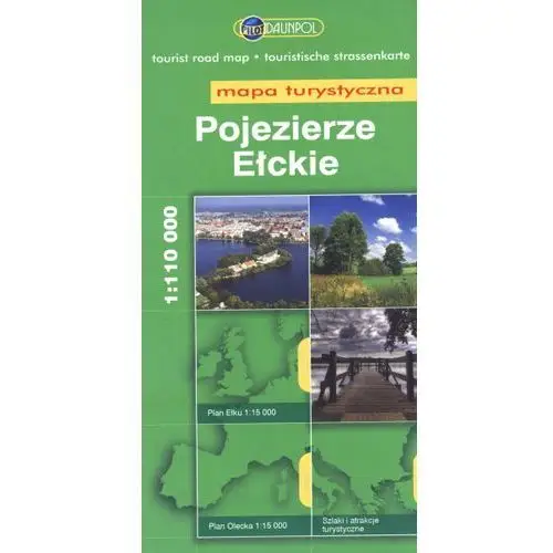 Daunpol Pojezierze ełckie mapa tur.1:110000/europilot