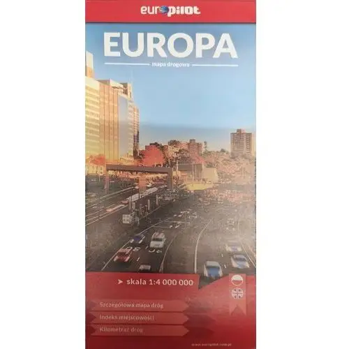 Europa mapa drogowa.1:4 000 000, BFC2-91458