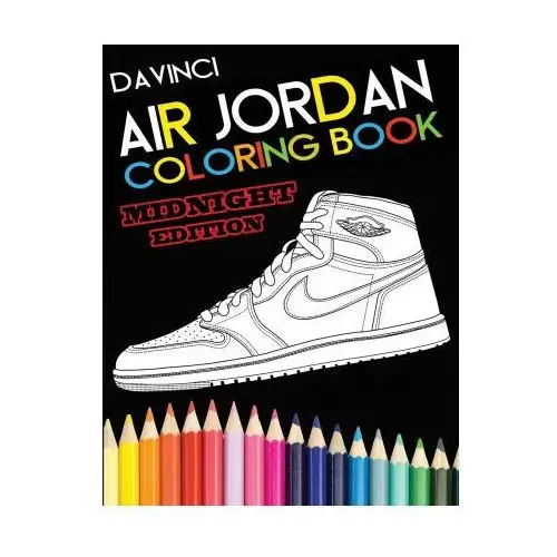 Davinci publishing Air jordan coloring book midnight edition