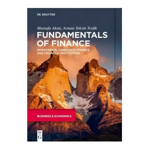 Fundamentals of finance De gruyter