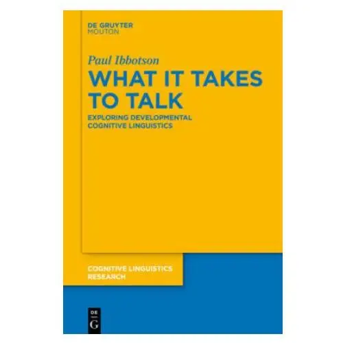 De gruyter What it takes to talk