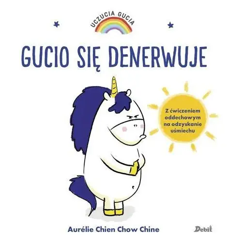 Debit Gucio się denerwuje. uczucia gucia