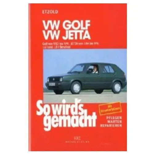 VW Golf II 9/83-9/91, Jetta 1/84-9/91