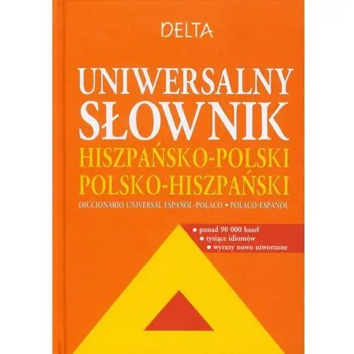 Delta w-z Słownik hiszpańsko-polski-hiszpański uniwersalny delta