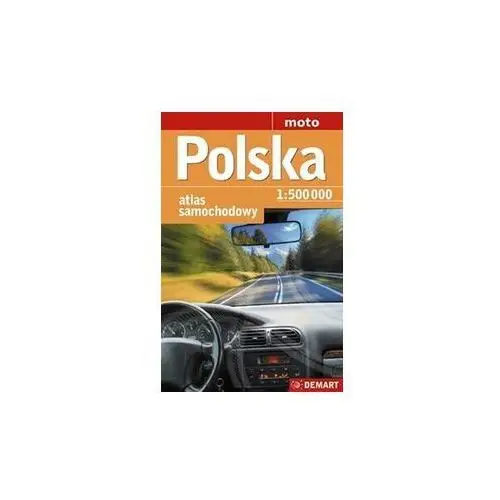 Demart Atlas samochodowy polska 1:500 000