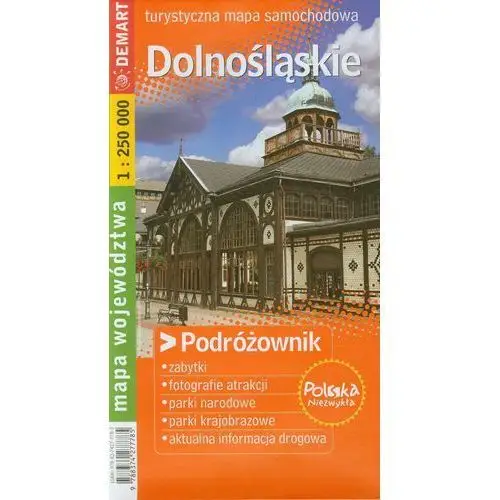 Demart Dolnośląskie. podróżownik. mapa turyst.1:250 000