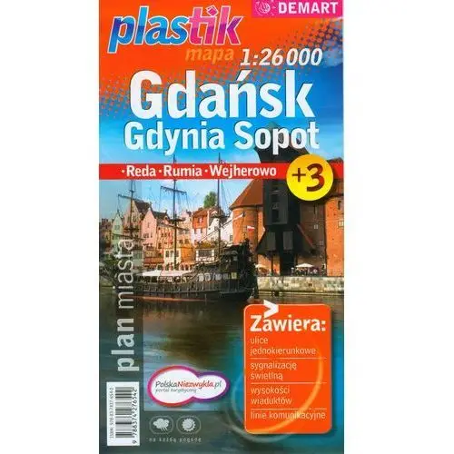 Demart Gdańsk, gdynia, sopot. plan miasta