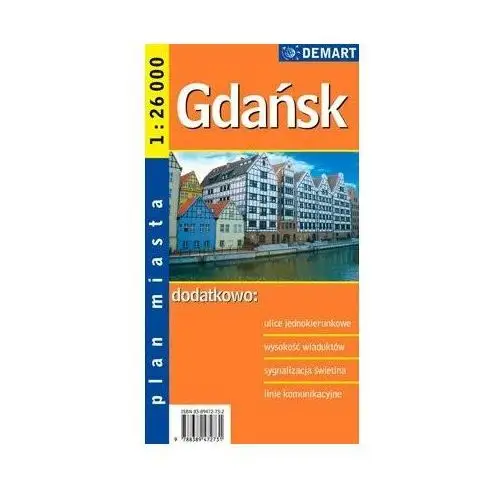 Demart Gdańsk plan miasta 1:23 000