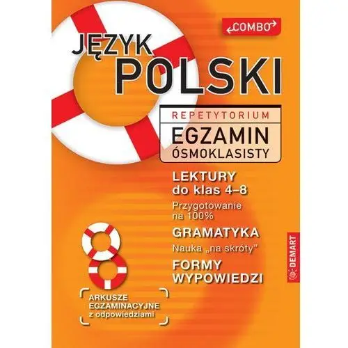 Demart Język polski repetytorium egzamin ósmoklasisty - książka