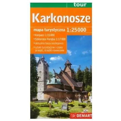 Demart Karkonosze mapa turystyczna 1:25 000