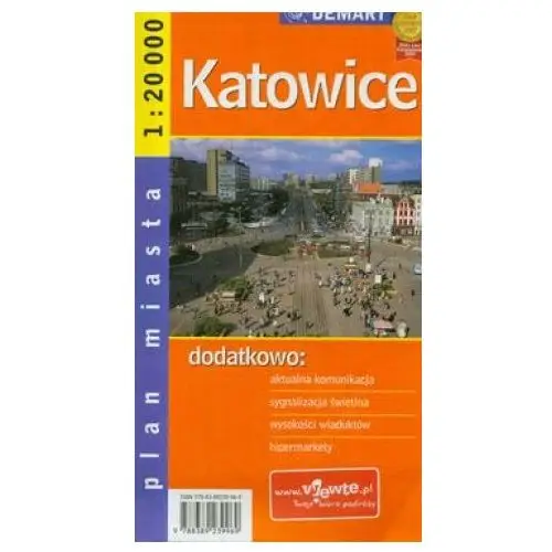 Katowice plan miasta Demart