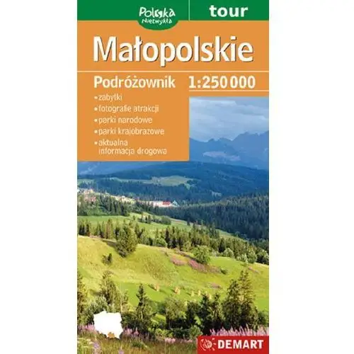 Małopolskie podróżownik mapa turystyczna 1:125 000, 978-83-7427-811-9