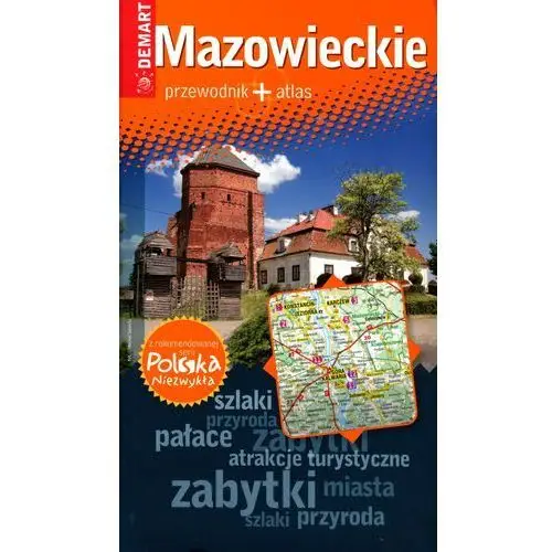 Mazowieckie przewodnik + atlas Demart