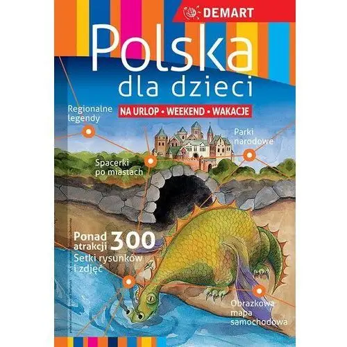 Demart Polska dzieci przewodnik + atlas