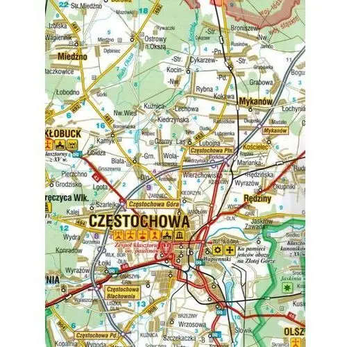 Demart Śląskie-mapa turystyczna