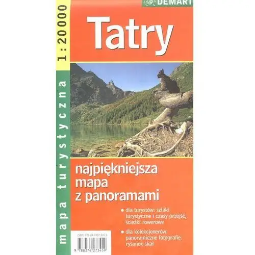 Demart Tatry mapa turystyczna