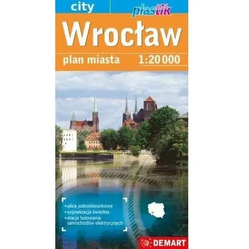 Wrocław - plan miasta plastik 1:20 000 Demart