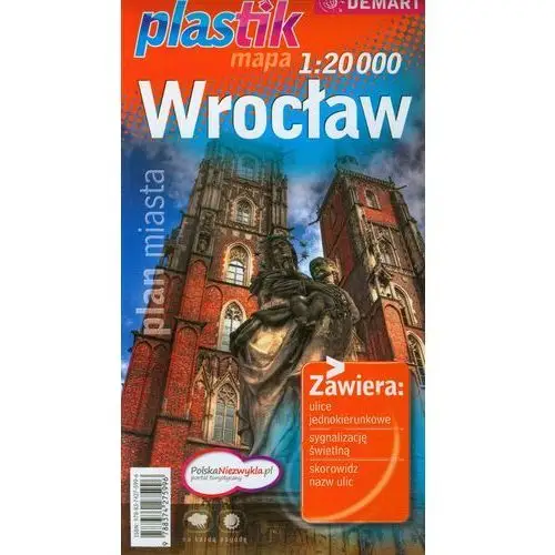 Wrocław. Plan miasta (plastik)
