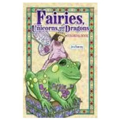 Jim shore fairies, unicorns & dragons coloring book Design originals