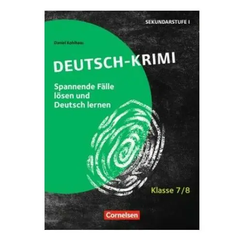 Deutsch-krimi - lernkrimis fur die sek 1 klasse 7/8 - kopiervorlagen Cornelsen verlag gmbh & co