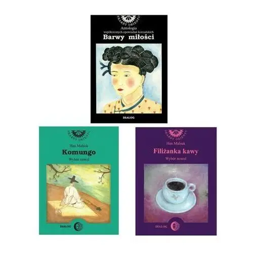 Literatura koreańska - pakiet. Barwy miłości, Komungo, Filiżanka kawy