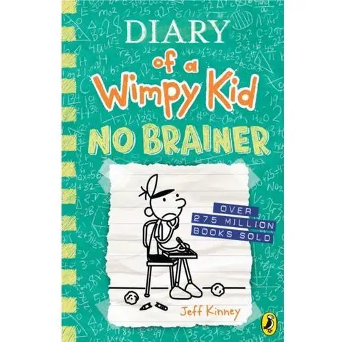 Diary of a Wimpy Kid. No Brainer. Book 18 wer. angielska