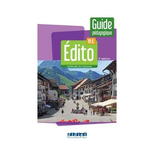 Didier Edito b1 - guide pédagogique papier