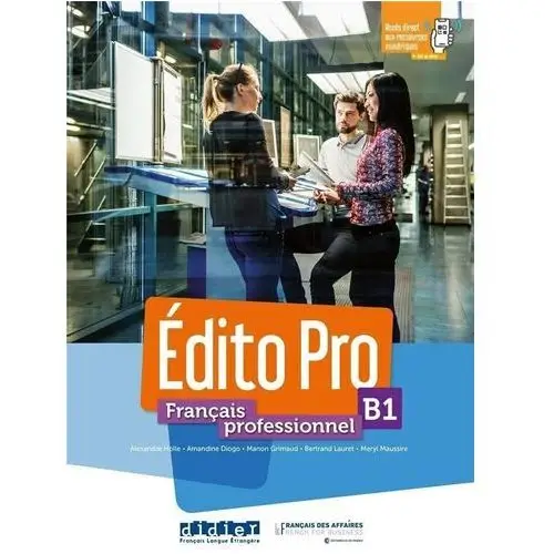 Edito Pro B1 Francais professionnel podręcznik + CD + kod dostępu