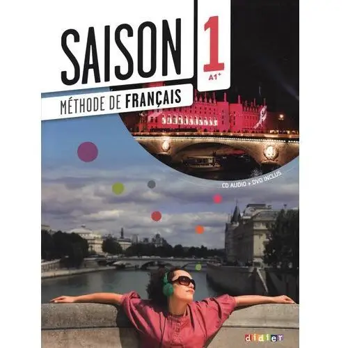 Saison 1 podręcznik + cd + dvd a1+