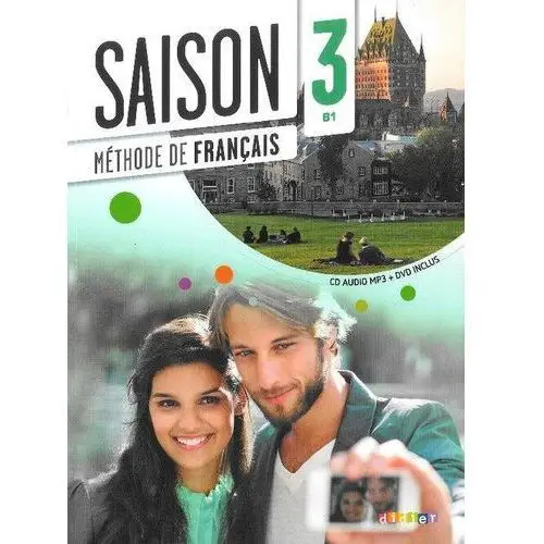 Saison 3 Podręcznik + CD + DVD