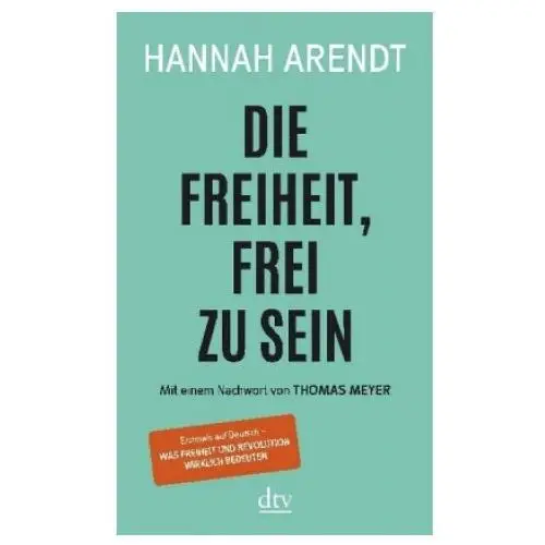 Die Freiheit, frei zu sein