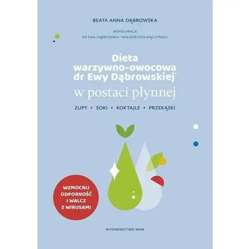 Dieta warzywno-owocowa dr ewy dąbrowskiej w postaci płynnej. koktajle, soki, zupy, przekąski