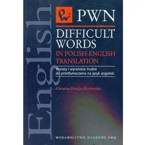 Difficult words in Polish-english translation,100KS (503390)