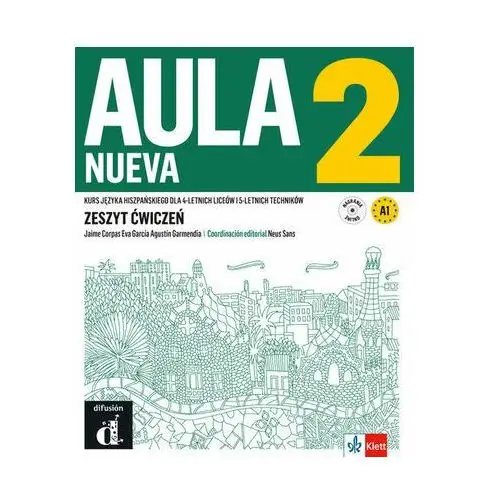 Aula nueva 2. język hiszpański. zeszyt ćwiczeń Difusion