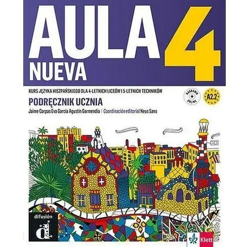 Aula nueva 4. język hiszpański. podręcznik ucznia Difusion