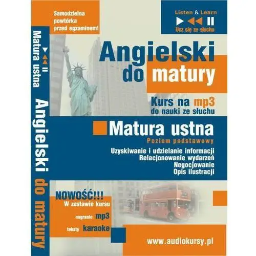 Angielski do matury. matura ustna - poziom podstawowy Dim - nauka i multimedia