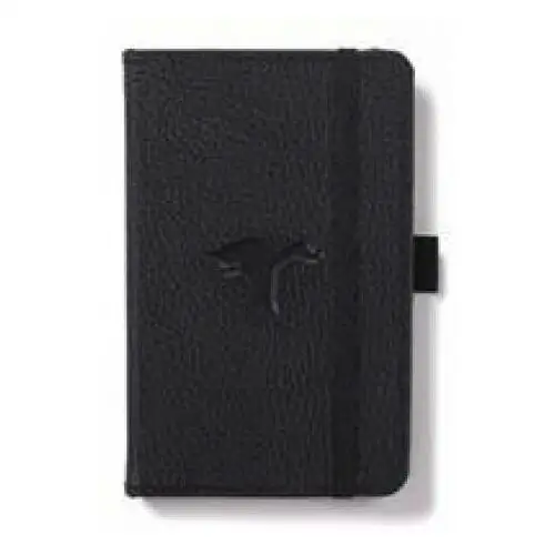 Dingbats a6 pocket wildlife black duck notebook - lined