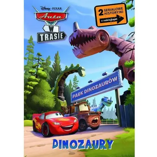 Dinozaury. 2 serialowe historyjki z naklejkami. Disney