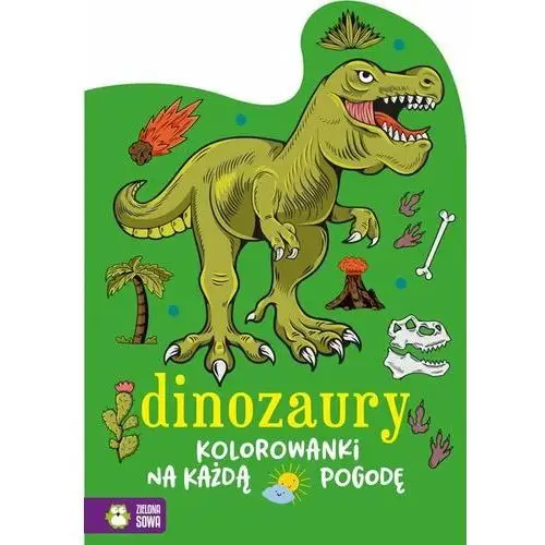 Dinozaury. Kolorowanki na każdą pogodę