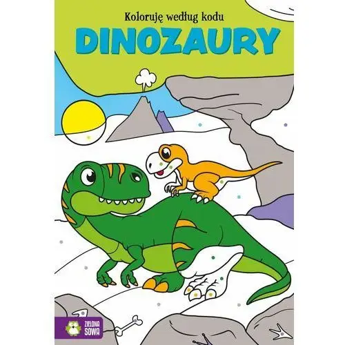 Dinozaury. Koloruję według kodu