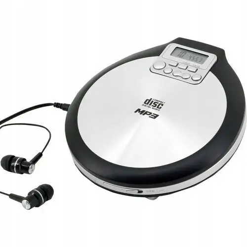 Discman przenośny Odtwarzacz CD MP3 funkcja Audiobook Soundmaster CD9220