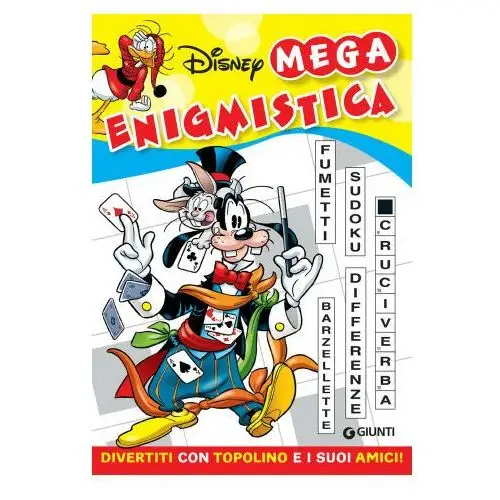 Disney libri Mega enigmistica disney